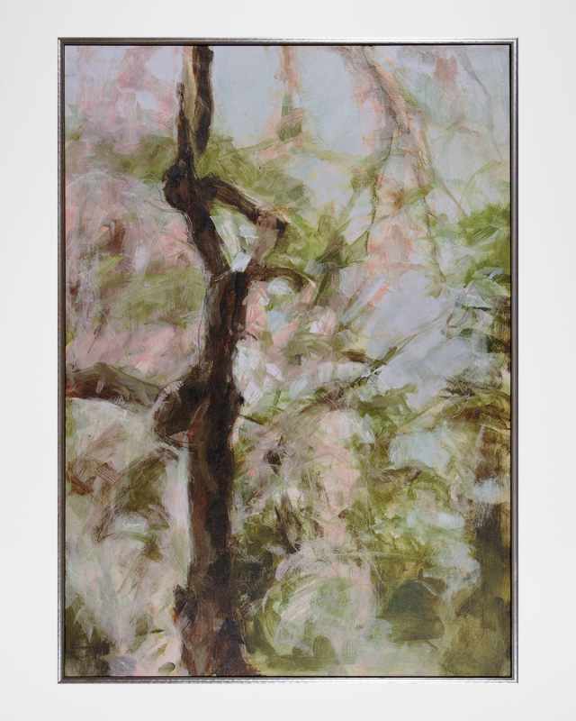 "Spring Diptych II" Framed Giclee